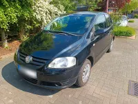 Gebraucht VW Fox 54 PS (39 kW) 2009 Schwarz Kleinwagen