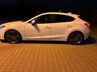 gebraucht Mazda 3 SKY ACTIVE 165 G in Perlmutweiss