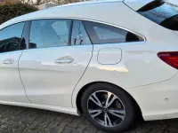 Gebraucht Mercedes CLA200 152 PS (111 kW) 2017 Weiß Coupé