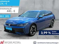 Gebraucht VW Passat R-line 272 PS (200 kW) 2024 Reef blue metallic Kombi
