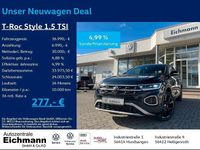 Neu VW T-Roc Style 150 PS (110 kW) 2025 Schwarz SUV