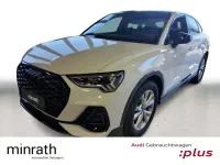 Gebraucht Audi Q3 Sportback S-Line 150 PS (110 kW) 2025 Gletscherweiß metallic SUV