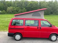 Usado VW T4 102 HP (75 kW) 2003 Vermelho Van