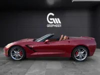 Gebraucht Corvette Stingray 466 PS (342 kW) 2014 Rot Cabrio