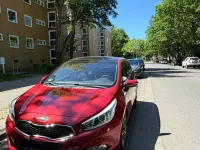 Używany Kia Ceed 135 KM (99 kW) 2014 Czerwony Hatchback