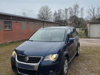 Gebraucht VW Touran Cross 140 PS (102 kW) 2008 Blau Van / Kleinbus