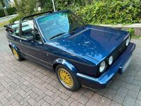 Brugt VW Golf Cabriolet 98 HK (72 kW) 1993 Blå Cabriolet