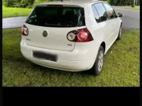 Gebraucht VW Golf V 105 PS (77 kW) 2008 Weiß Kleinwagen