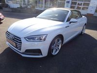 Gebraucht Audi A5 Cabriolet Design 190 PS (139 kW) 2018 Weiß Cabrio