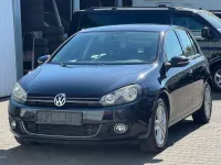 Gebraucht VW Golf VI Highline 122 PS (89 kW) 2010 Schwarz Kleinwagen