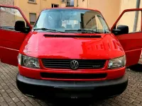 Gebraucht VW Multivan 102 PS (75 kW) 2000 Rot Van / Kleinbus