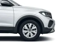 Gebraucht VW T-Cross Basis 95 PS (69 kW) 2025 Reflexsilber metallic SUV