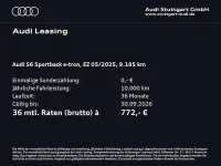 Gebraucht Audi S6 e-tron Sport 369 kW (503 PS) 2025 Mythosschwarz metallic Limousine