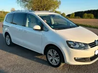 Usata VW Sharan 140 CV (102 kW) 2013 Bianco Monovolume