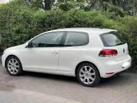 Gebraucht VW Golf VI Highline 140 PS (102 kW) 2009 Weiß Kleinwagen