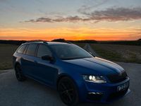 Gebraucht Skoda Octavia vRS 184 PS (135 kW) 2019 Blau Kombi