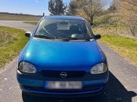 Gebraucht Opel Corsa 54 PS (39 kW) 2000 Blau Kleinwagen