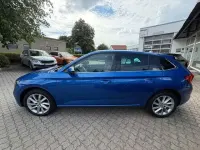 Gebraucht Skoda Scala Style 110 PS (80 kW) 2023 Raceblau metallic Kleinwagen