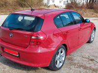 Gebraucht BMW 116 122 PS (89 kW) 2008 Rot Kleinwagen