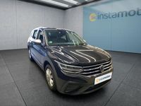 Gebraucht VW Tiguan Allspace 150 PS (110 kW) 2022 Schwarz SUV
