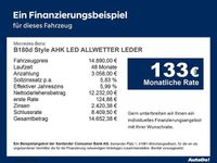 Gebraucht Mercedes B180 Style 109 PS (80 kW) 2017 Weiß Van / Kleinbus