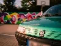 Gebraucht Peugeot 106 45 PS (33 kW) 1995 Grün Kleinwagen