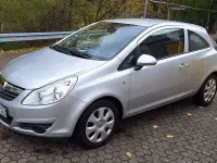 Gebraucht Opel Corsa 80 PS (58 kW) 2008 Silber Kleinwagen