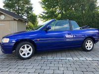 Gebraucht Ford Escort Cabriolet 90 PS (66 kW) 1994 Blau Cabrio