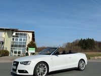 Gebraucht Audi A5 Cabriolet Exclusive 245 PS (180 kW) 2014 Weiß Cabrio