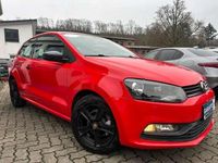 Gebraucht VW Polo Trendline 75 PS (55 kW) 2015 Flashrot Kleinwagen