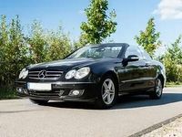 Gebraucht Mercedes CLK200 184 PS (135 kW) 2007 Schwarz Cabrio