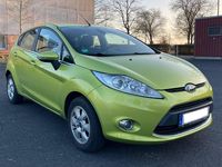 Gebraucht Ford Fiesta Titanium 82 PS (60 kW) 2010 Grün Kleinwagen