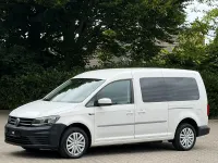 Gebraucht VW Caddy Maxi 110 PS (80 kW) 2018 Weiß Van / Kleinbus