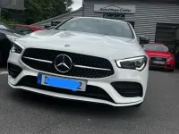 Gebraucht Mercedes CLA180 AMG line 136 PS (100 kW) 2019 Weiß Coupé