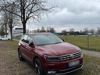 Gebraucht VW Tiguan Highline 239 PS (175 kW) 2017 Rot SUV