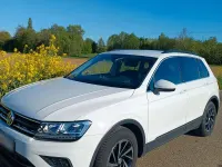 Gebraucht VW Tiguan Join 125 PS (91 kW) 2018 Weiß SUV