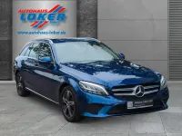 Gebraucht Mercedes C220 194 PS (142 kW) 2020 Blau Limousine