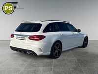 Gebraucht Mercedes C250 AMG line 211 PS (155 kW) 2018 Weiß Kombi
