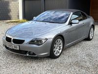 Gebraucht BMW 630 Cabriolet 258 PS (189 kW) 2005 Silbergrau Cabrio