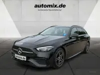 Gebraucht Mercedes C180 AMG line 170 PS (125 kW) 2023 Obsidianschwarz metalliclack Kombi