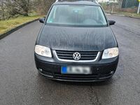 Gebraucht VW Touran 105 PS (77 kW) 2005 Schwarz Van / Kleinbus