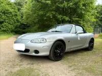 Gebraucht Mazda MX5 110 PS (80 kW) 2003 Silber Cabrio