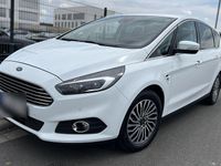 Gebraucht Ford S-MAX Titanium 150 PS (110 kW) 2019 Weiß Van / Kleinbus