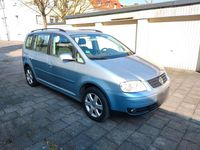 Gebraucht VW Touran 105 PS (77 kW) 2006 Blau Van / Kleinbus
