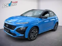 Gebraucht Hyundai Kona N Line 120 PS (88 kW) 2021 Blau SUV