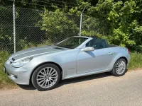Gebraucht Mercedes SLK200 163 PS (119 kW) 2005 Silber Cabrio