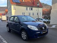 Gebraucht Dacia Sandero 75 PS (55 kW) 2009 Blau Kleinwagen