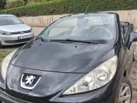 Gebraucht Peugeot 207 100 PS (73 kW) 2010 Schwarz Cabrio