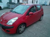 Gebraucht Nissan Pixo Acenta 68 PS (50 kW) 2011 Rot Kleinwagen