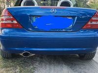 Gebraucht Mercedes SLK200 163 PS (119 kW) 2000 Blau Cabrio